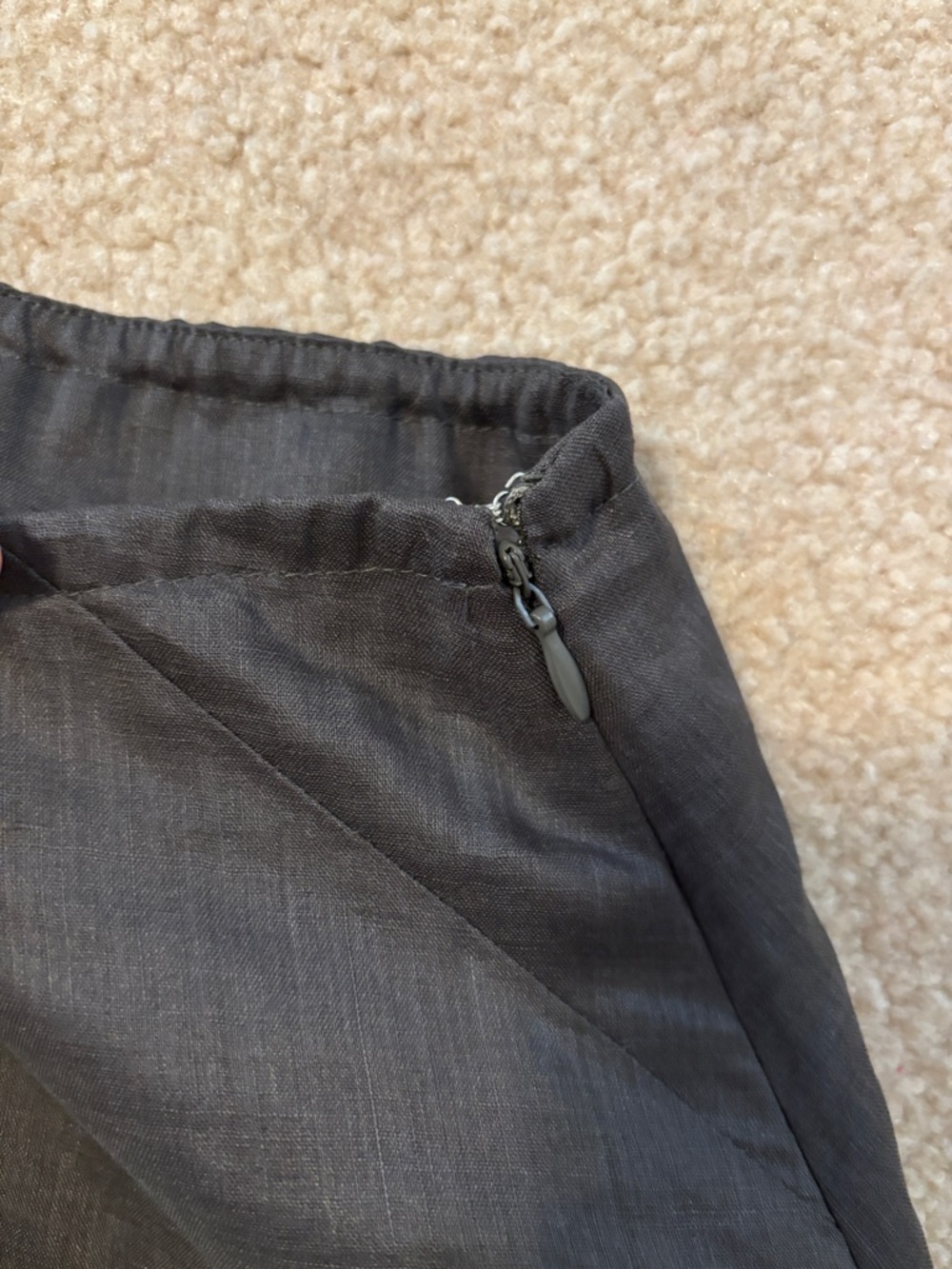 DISSH Kai Petrol Ramie Midi Skirt Size 4 - Picture 9 of 16